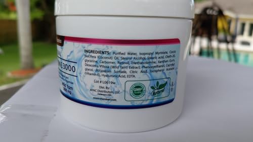 Wild Yam Balancing Cream for Women – with Vitamin E, Coconut Oil & Hyaluronic Acid – 1500mg Natural Extract – Menopause & Skin Support, 4 oz