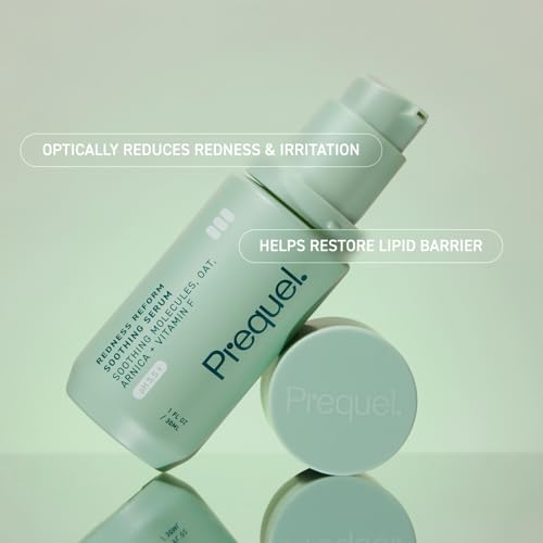 Prequel Skin Redness Corrector - Calming Face Serum, Oat Extract Sensitive