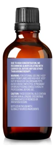 Cliganic Organic Lavender Essential Oil for Diffuser, 100% Pure, 0.33 Fl Oz