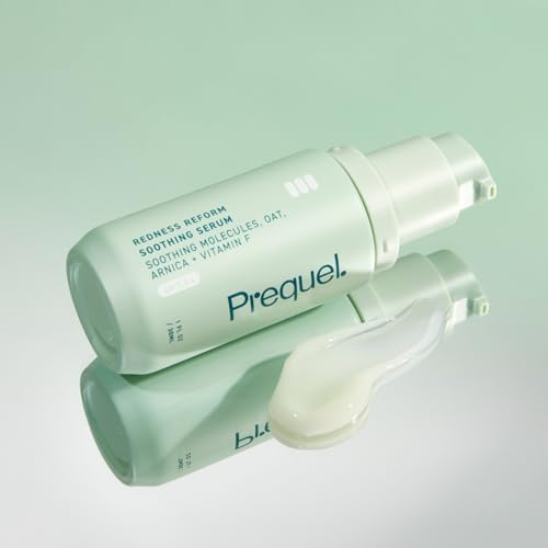 Prequel Skin Redness Corrector - Calming Face Serum, Oat Extract Sensitive