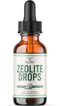 Liquid Zeolite Detox 620mg with B12 & D3, Detox & Energy, 60 Servings