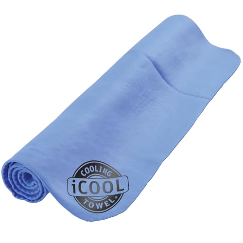 FROGG TOGGS iCOOL PVA Cooling Towel, 26" x 17", Reinforced | Evaporative cooling technology, reusable design, machine washable