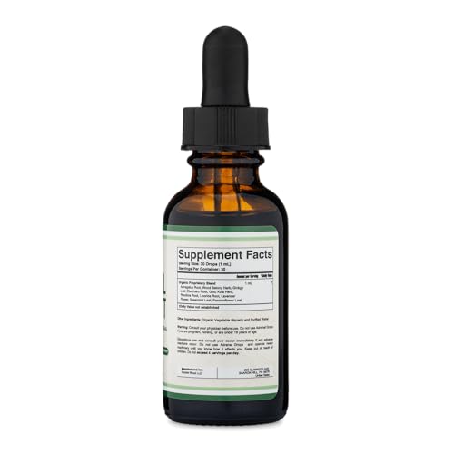 Adrenal Support Drops – 10 Organic Adaptogens for Stress & Energy