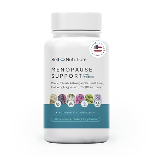 Menopause Support for Women -All-Natural, Hormone-Free Perimenopause & Menopause Support. Third-Party Tested - Hot Flashes, Mood, Energy, Sleep & More. Made in USA, 60 Capsules​.