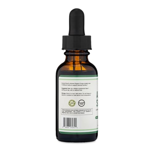 Adrenal Support Drops – 10 Organic Adaptogens for Stress & Energy