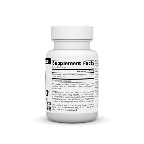 Source Naturals Pycnogenol 50 mg Proanthocyanidin Complex - 30 Tablets