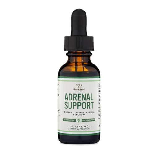 Adrenal Support Drops – 10 Organic Adaptogens for Stress & Energy