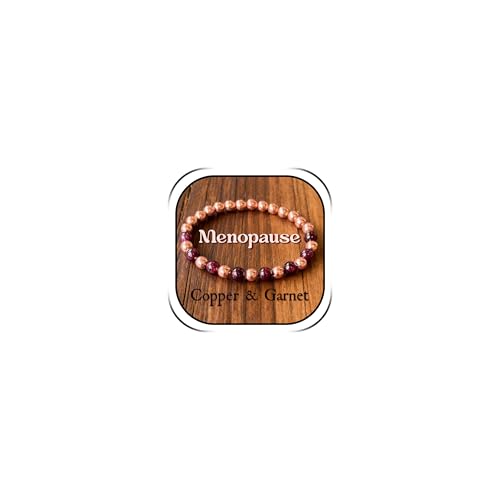 Dcfywl731 Menopause Balancing Bracelet Natural Stone Healing Beaded Bracelet for Anxiety Stress Relief Thoughtful Gift for Menopause Symptoms