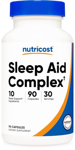 Nutricost Sleep Aid Complex 1330mg Serving (90 Capsules) - 30 Servings