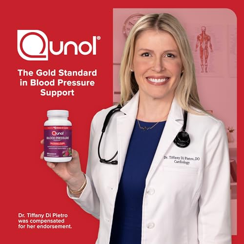 Qunol 3-in-1 Beet Roots Capsules with CoQ10, Blood Pressure Support, 60ct