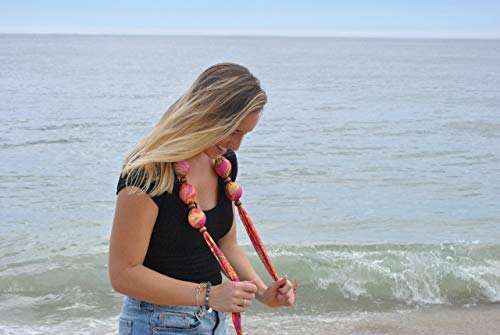Nano-Ice Cooling Necklace | 2 Hours of Cooling Comfort for Hot Flashes, Menopause & Heat Intolerance | Paisley
