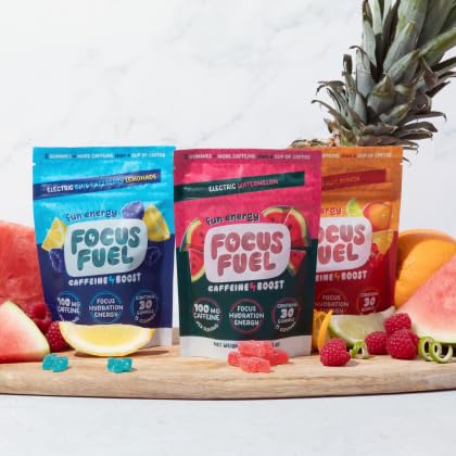 FocusFuel Enerji Sakızları - Çeşitli Numune Paketi (9 Porsiyon)