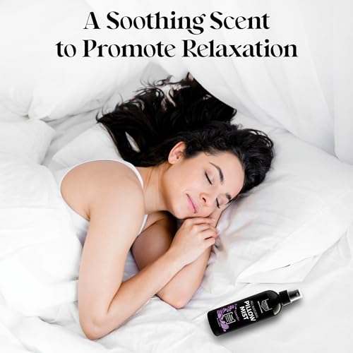 Aromasong Lavender Pillow Spray for Sleeping - All Natural Calming Linen & Bedtime Sleep Mist for Deep Sleep - Pillow Spray Aromatherapy with Botanical Essential Oils for Relaxing Stress