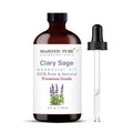 Majestic Pure Clary Sage Essential Oil for Diffuser - 4 Fl Oz