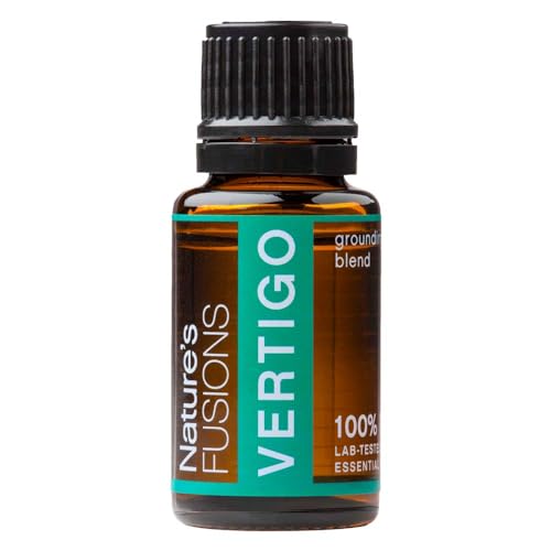 Nature's Fusions Vertigo Relief Essential Oil Blend w/Peppermint - 15ml
