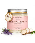 Wild Yam Cream Hormone Balance for Women , Lavender 4oz | Topical Menopause and PMS Support, for Hot Flashes, Night Sweats, Mood Swings and Low Energy, Hydrates and Supports Skin