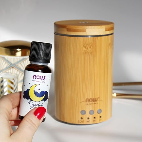 NOW Essential Oils, Peaceful Sleep Oil Blend, Sleep Blend, 1 fl. oz