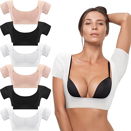 6 Pcs Underarm Sweat Vest for Woman