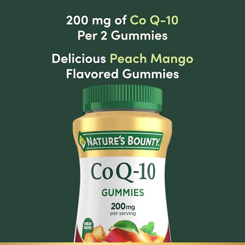 Nature's Bounty CoQ10 Gummies, 200mg, 60 Count