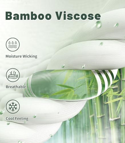 NACHILA Bamboo Viscose Tank Pajamas for Women Cooling Sleeveless Pjs