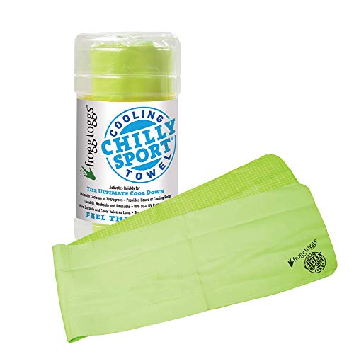 FROGG TOGGS Chilly Sport Cooling Neck Wrap & Head Band | UPF 50 sun protection, reflective details, shields you from harmful UV rays, powerful cooling technology