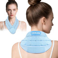 Neck Ice Pack Wrap for Cervical Pain and Cooling, 2 Hours Long Lasting Cold Ice Pack for Neck Injuries, Flexible Cold Pack for Hot Weather, Hot Flashes, Surgery, Office Pressure