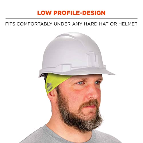 Ergodyne Chill-Its 6634 Cooling Headband, Sports Headbands for Men and Women, Moisture Wicking