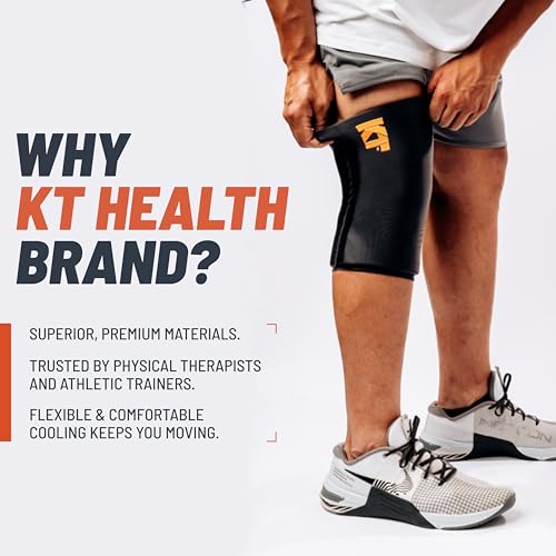 KT Health, Size XS/S, Ice Sleeve and Universal Bag, Direct 360 Degree Cooling and Compression