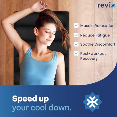 REVIX Extra Large Ice Pack for Back, Full Body Gel Packs Reusable | XXL Cold Pack for Entire Back Relief, Cold Compress for Chemo Shoulder, Hip & Leg Swelling, Muscle Soreness, 47 x 17.5"