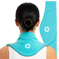 Reusable Cold Pack with Fabric Cover - Standard 7 x 28 Inch, Blue | Flexible Clay Pack with Fabric Cover, Leak Resistant, Wrap Design for Back, Shoulders and Knees, Stays Cold Up to 45 Minutes