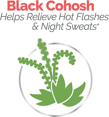 Estroven Weight Management for Menopause Relief Supplement for Women, 60 Ct | Hormone-free Drug-free, Hot Flash & Night Sweat Relief*, Black Cohosh, Perimenopause Pre-menopause Support, 1 Capsule Daily