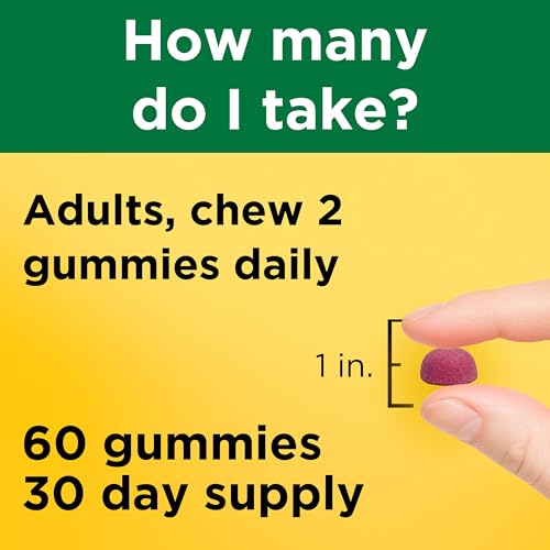 Nature Made High Absorption Magnesium Citrate 200mg per Serving, 60 Gummies