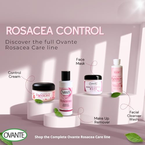 Facial Redness Cream for Men & Women with Rosacea - 0.5 oz