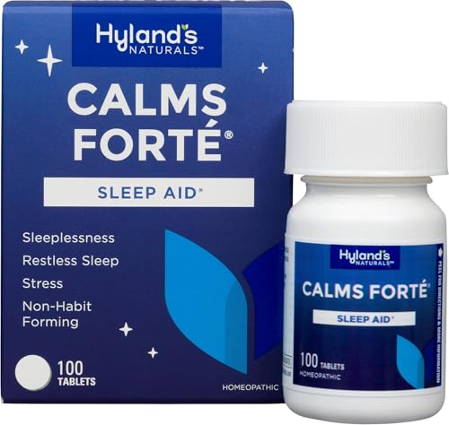 Hyland's Calms Forte, Doğal Uyku Desteği ve Gerginlik Giderici, 100 tablet