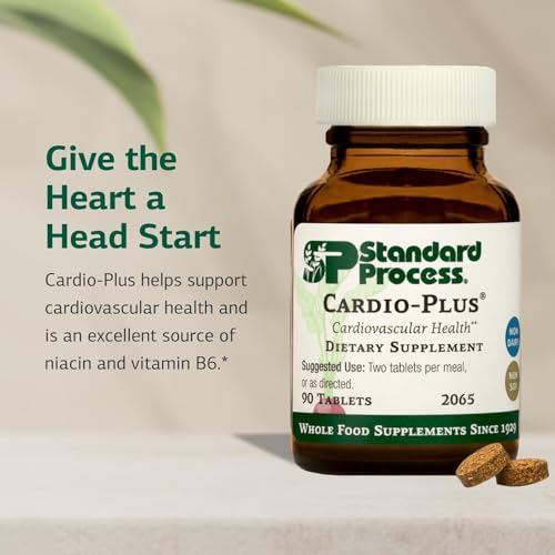 Standard Process Cardio-Plus, Heart & Circulation Support, 90 Tablets