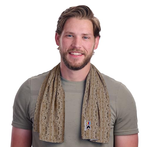 Dual Purpose Cooling Towel – 1, 3, & 5 Packs | UPF 30 Sun Protection, Chemical-Free Evaporative Cooling for Hot Weather, Sports, Workouts & Outdoor Activities