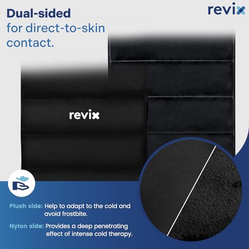 REVIX Extra Large Ice Pack for Back, Full Body Gel Packs Reusable | XXL Cold Pack for Entire Back Relief, Cold Compress for Chemo Shoulder, Hip & Leg Swelling, Muscle Soreness, 47 x 17.5"