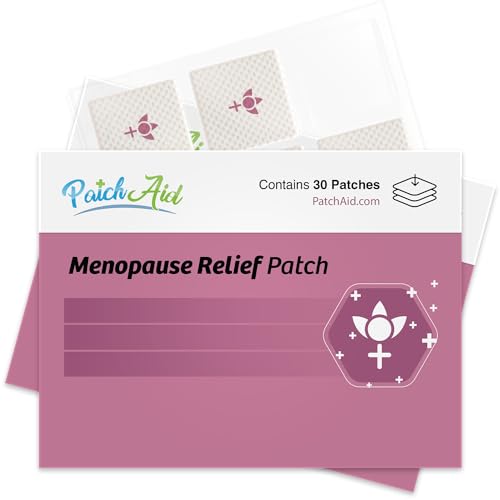 PatchAid Menopause Relief Topical Patch 30-Day Supply