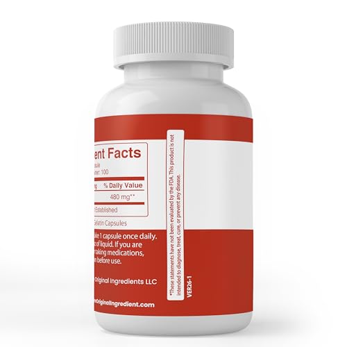 PURE ORIGINAL INGREDIENTS, D-Ribose, 100 Capsules