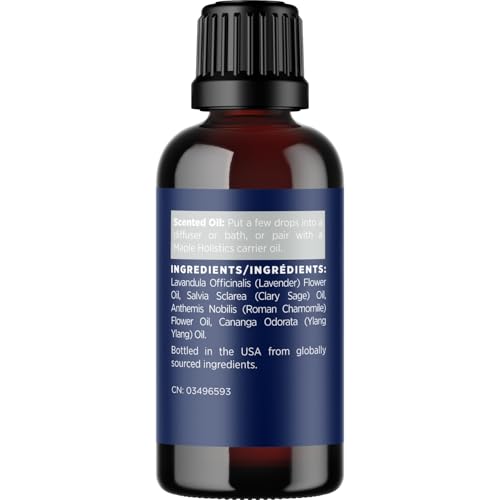 Sleep Essential Oil Blend for Diffuser - Dream Essential Oils for Diffusers Aromatherapy and Relaxation with Clary Sage Ylang-Ylang Roman Chamomile and Lavender for Sleep Time Support (1 Fl Oz)