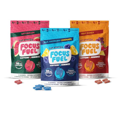 FocusFuel Enerji Sakızları - Çeşitli Numune Paketi (9 Porsiyon)