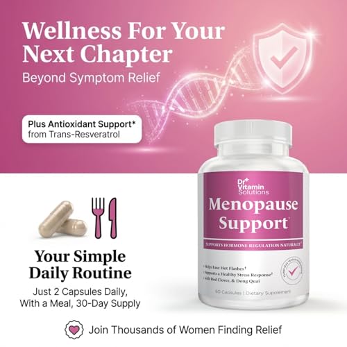 Menopause & Perimenopause Supplements for Women - Hot Flashes Relief