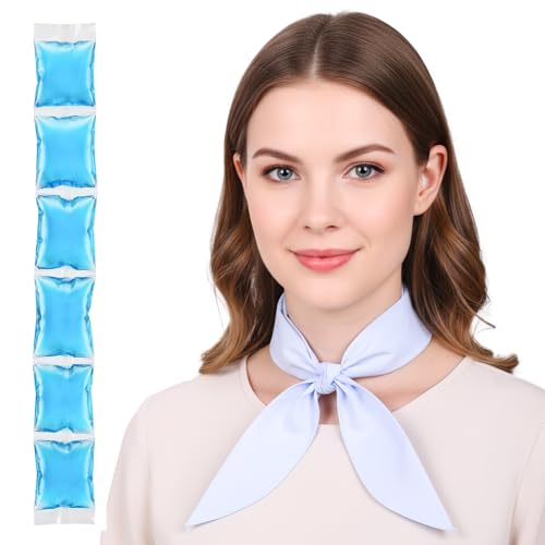 Cooling Neck Wrap & Scarf for Instant Relief | Reusable Ice Crystal Cooling Towel – Soft, Breathable for Sports, Gym, Outdoor Work, Hot Flashes (bIue)