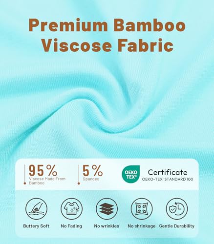 NACHILA Bamboo Viscose Tank Pajamas for Women Cooling Sleeveless Pjs