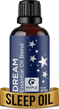 Sleep Essential Oil Blend for Diffuser - Dream Essential Oils for Diffusers Aromatherapy and Relaxation with Clary Sage Ylang-Ylang Roman Chamomile and Lavender for Sleep Time Support (1 Fl Oz)