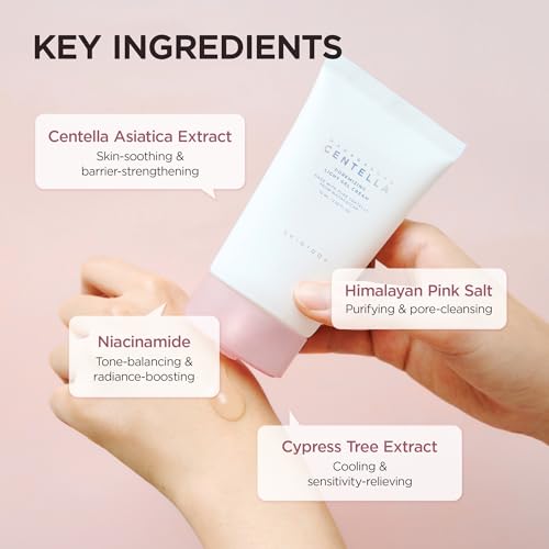 SKIN1004 [Hudson's Pick] Poremizing Gel Cream, Korean Face Moisturizer with Himalayan Pink Salt & Centella, Pore Minimizing Cream for Pore Care & Oil Balance, Korean Skin Care, 2.54 fl.oz, 75ml