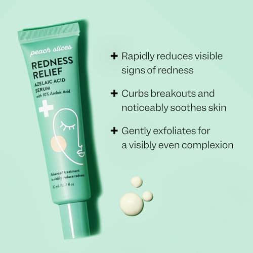 Şeftali Dilimleri - Kızarıklık Giderici %10 Azelaik Asit Serumu (30 ml) - Gelişmiş Cilt Bakımı - Panthenol, Cica, Alg İçerir - Vegan, Hayvanlar Üzerinde Test Edilmemiş, Kore Cilt Bakımı ve Güzellik Ürünü
