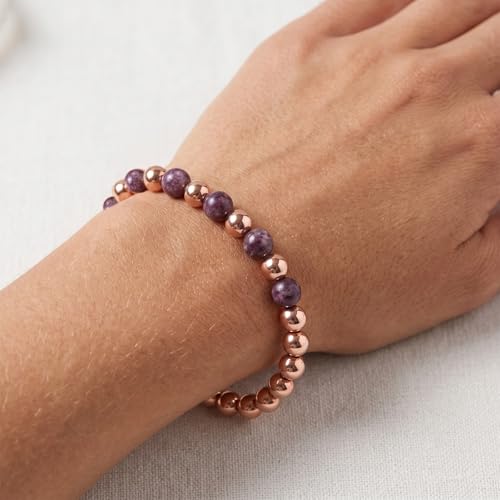 Dcfywl731 Menopause Balancing Bracelet Natural Stone Healing Beaded Bracelet for Anxiety Stress Relief Thoughtful Gift for Menopause Symptoms