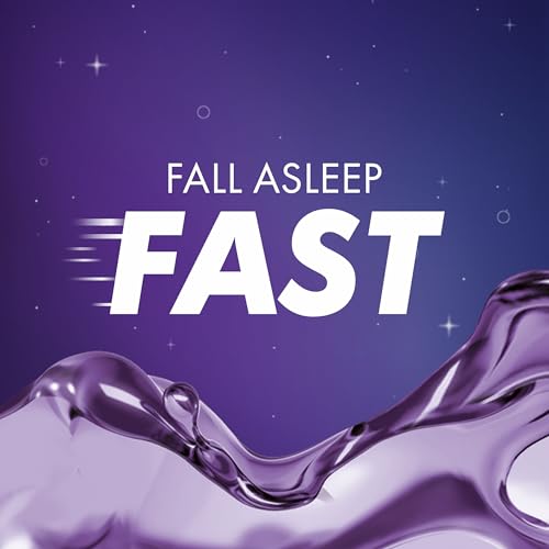 ZzzQuil Liquid Sleep Aid, Diphenhydramine 50mg HCl, Nighttime Sleep Aid Liquid, Sleep Aids for Adults, Warming Berry Flavored, 12 FL OZ