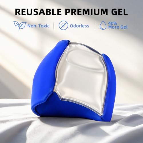 Migraine Relief Cap, Soothing Headache Ice Face Mask Products | Hot and Cold Therapy, Migraine Headache Relief Cap for Migraine, Sinus, Puffy Eyes, Tension, Stress and Hangover